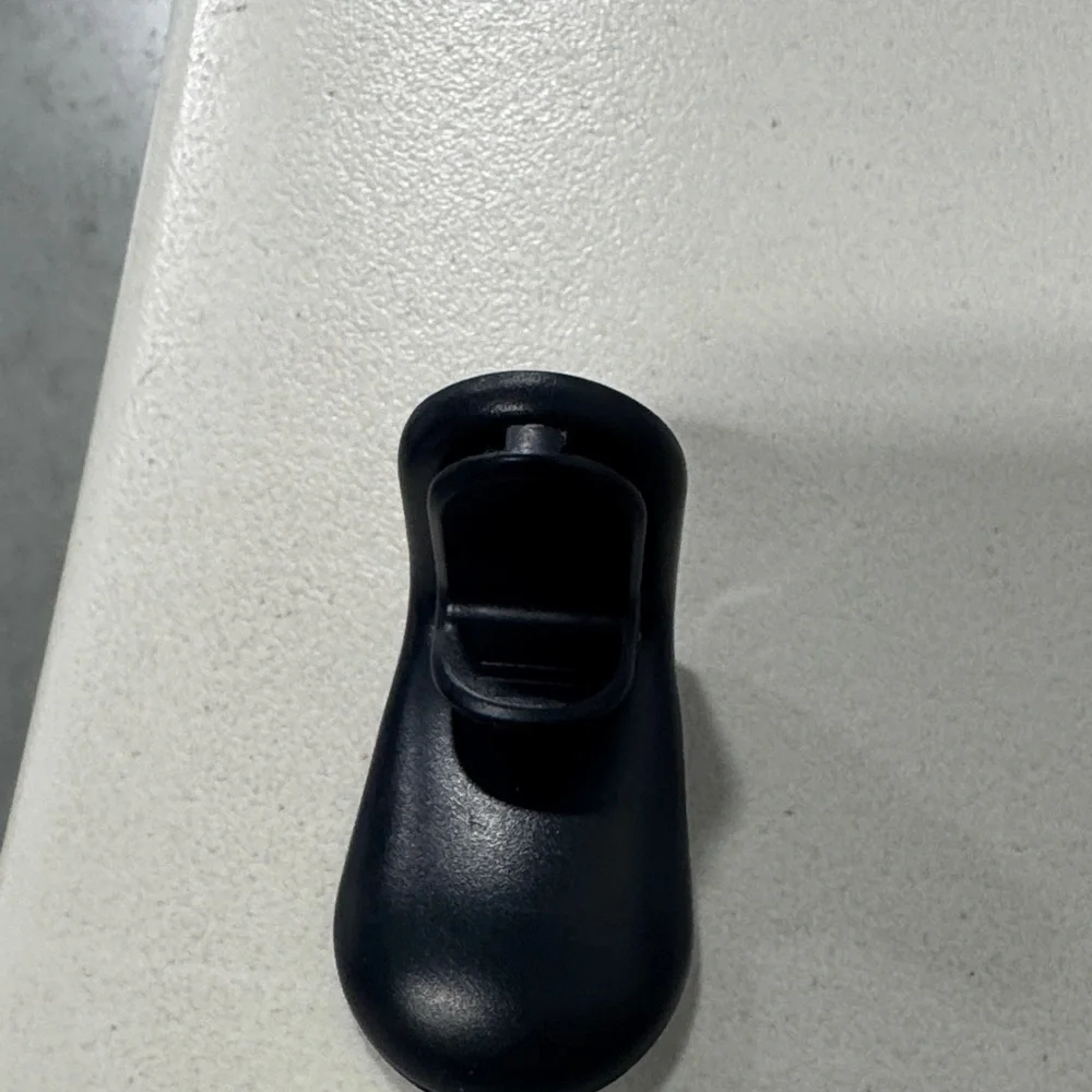 Audi Black and Silver Phone Holder